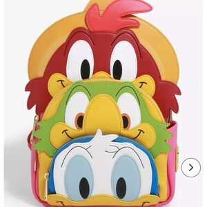 NEW Loungefly Disney The Three Caballeros Figural Mini Backpack